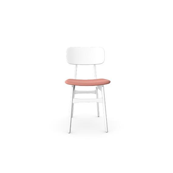 Verge Chair with Upholstered Seat Pad