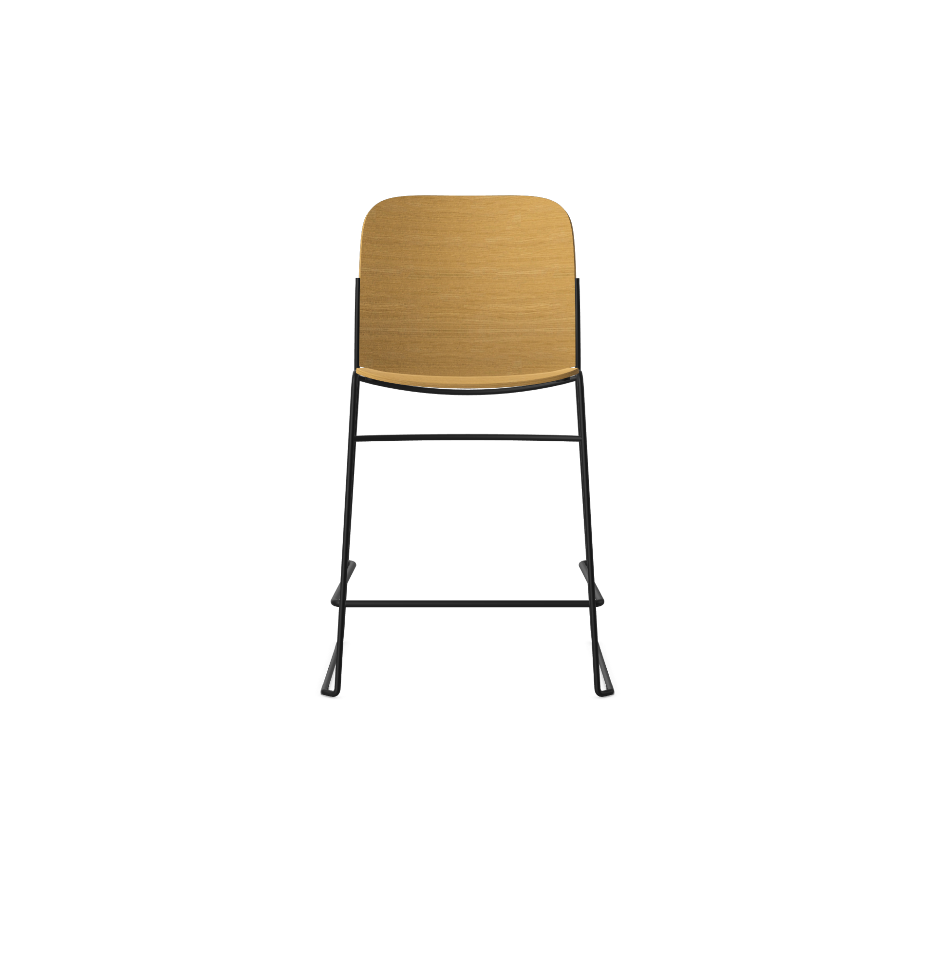 HSW425-CH Densiti Stool with Wood Seat and Back with No Arms and Counter Height