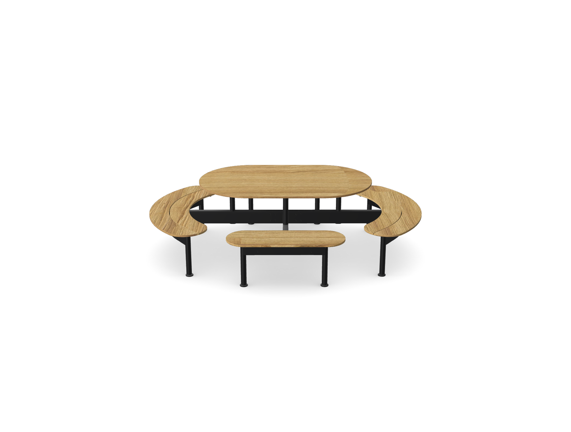 TOMO Tibo Eight Person Mid Oblong Outdoor Table