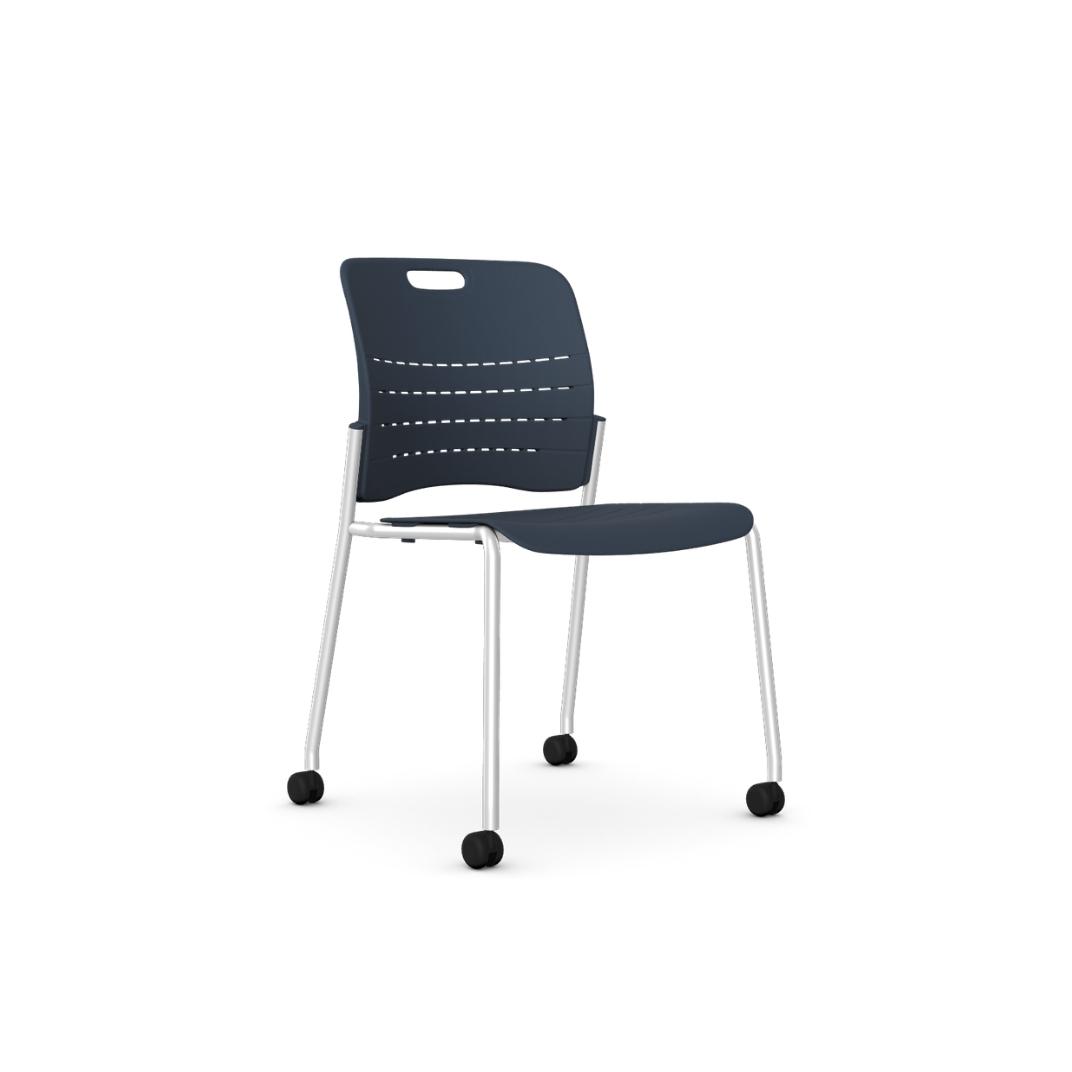 Jonny Plastic Chair With Castors