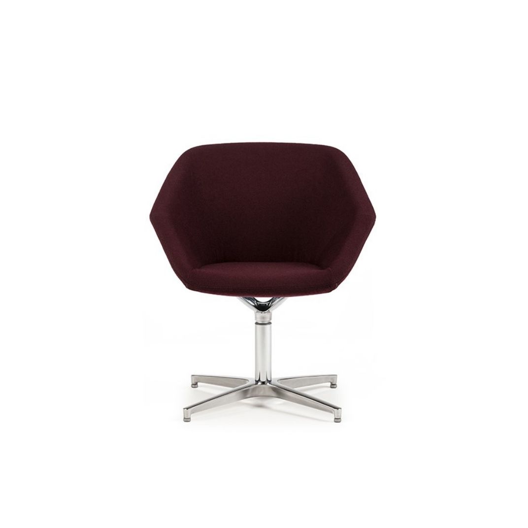 Clara Side Chair on a 4 Star Base