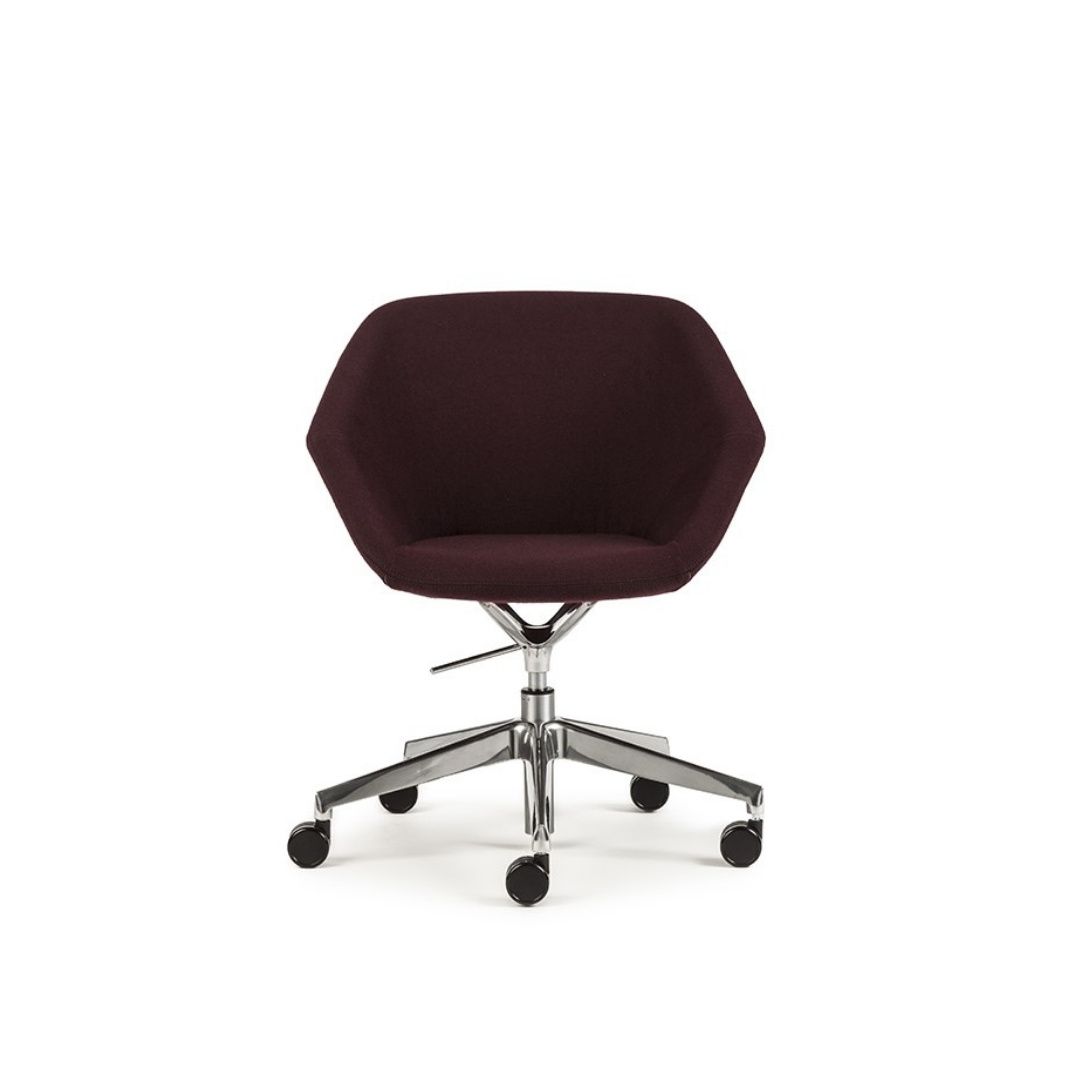 Clara Side Chair on a 5 Star Base