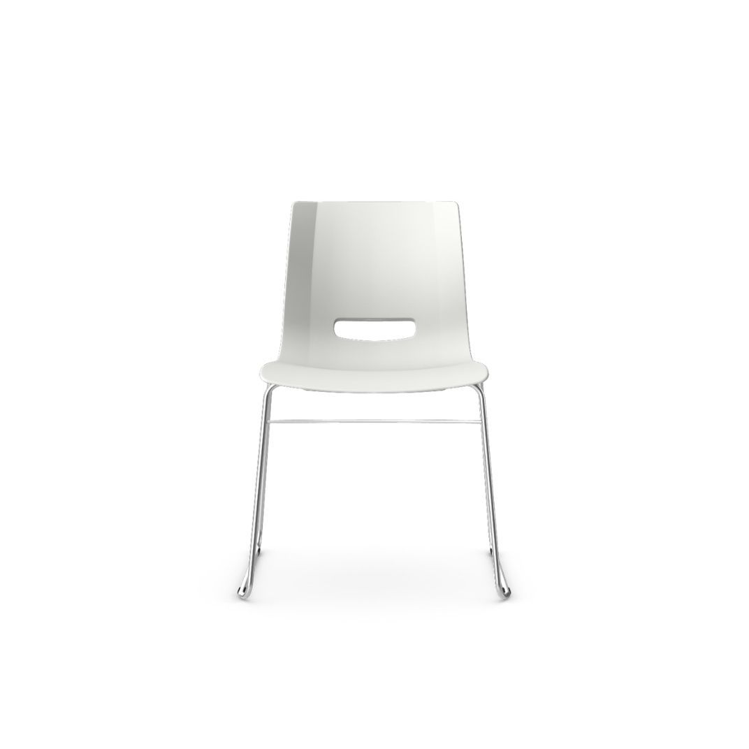 Casper Side Chair with Skid Base