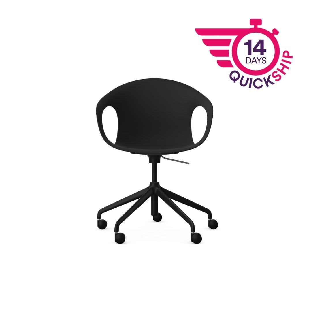 Kin Arm Chair, 5 Star Swivel Base