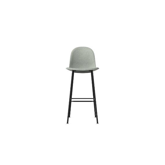 KIN602U3 Kin High Back Stool With 4 Leg Frame, Upholstered Shell