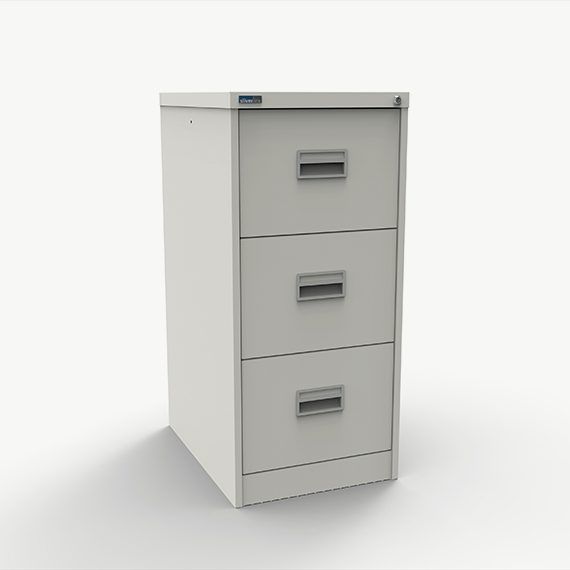 A4 Midi Filing Cabinet - Three Drawer 