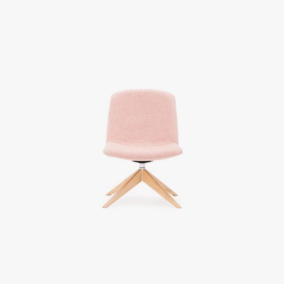 HRB50 Herbie Lounge Chair Solid Ash Pyramid Base