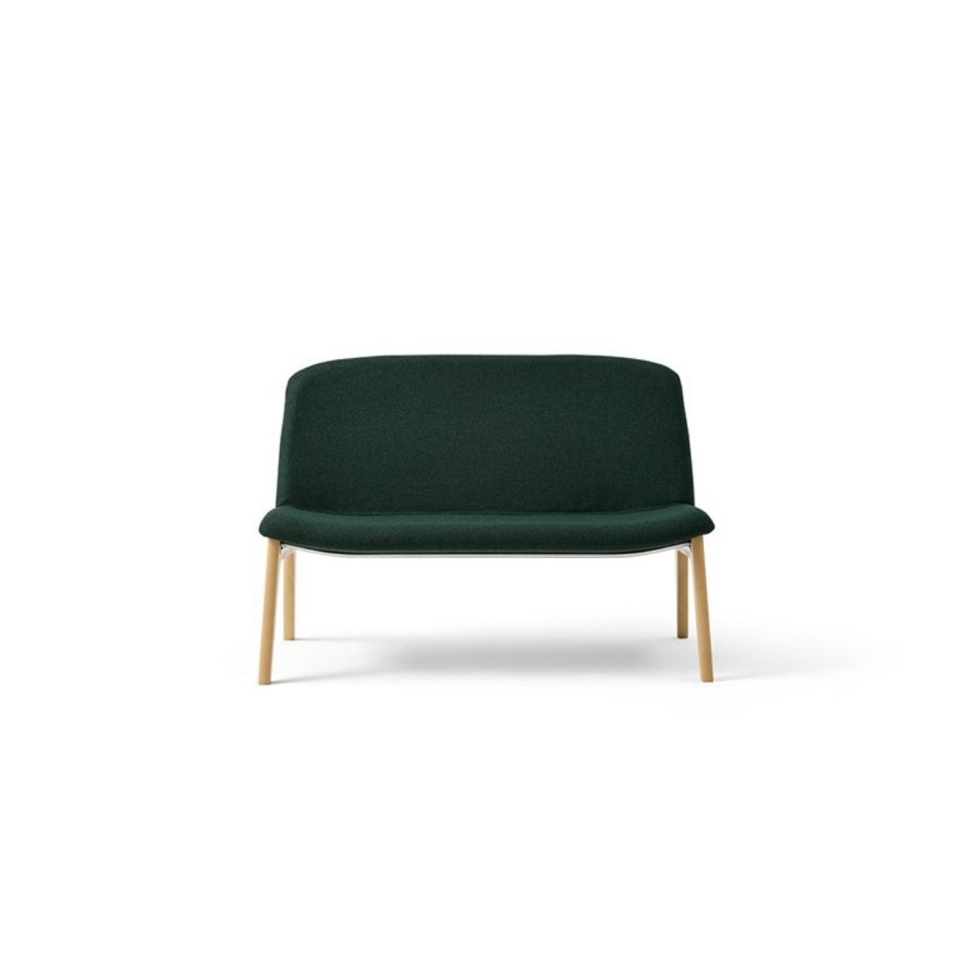 HRB70 Herbie 2 Seat Sofa on 4 Leg Wooden Frame