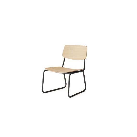 ANTLC.NA.SK Antalya Lounge Chair with Skid Base