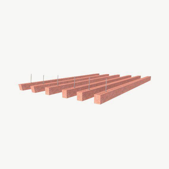 BREB240-20 Boxy Baffle 200mm drop with alu channel