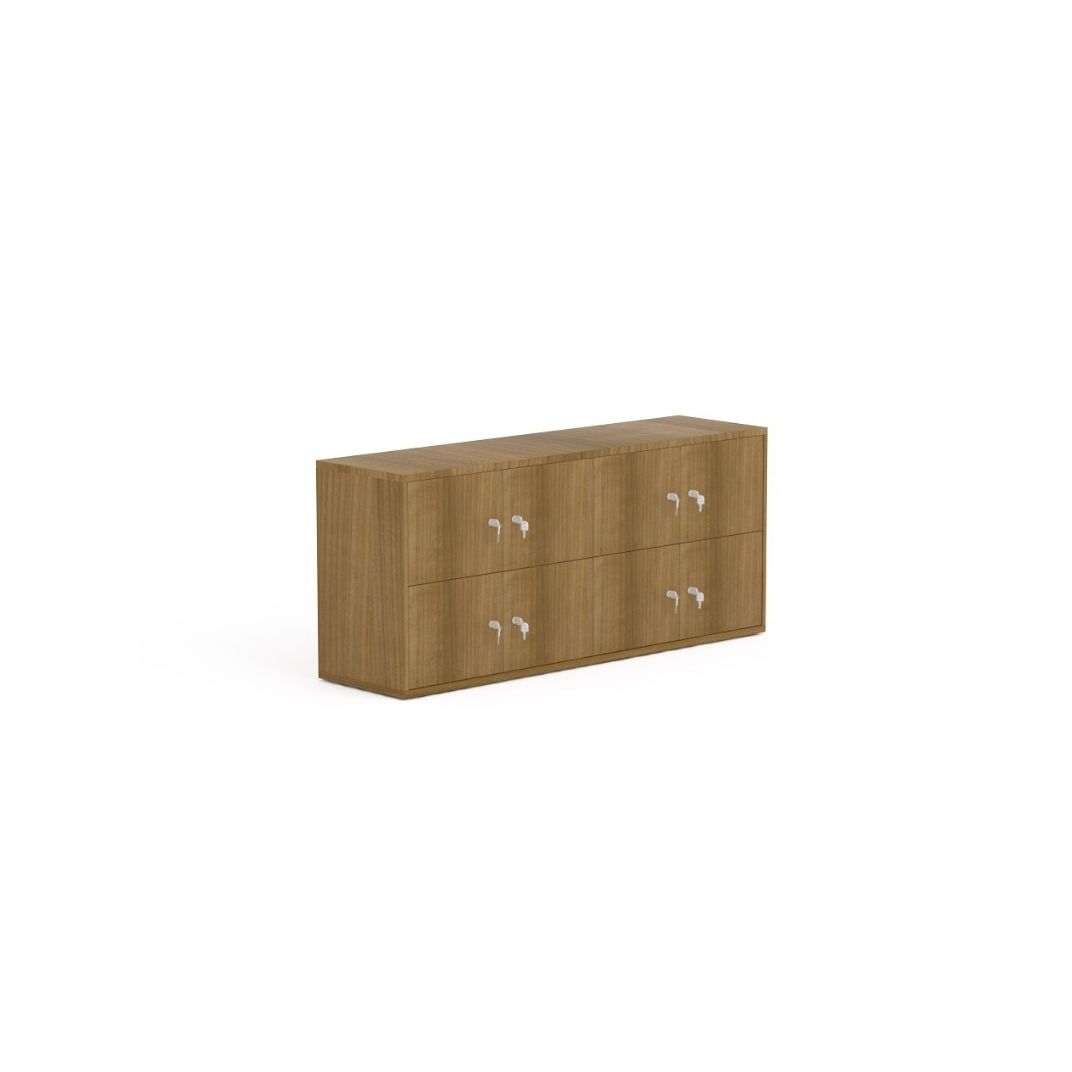 MSF7-16-LU Desk End Locker Unit