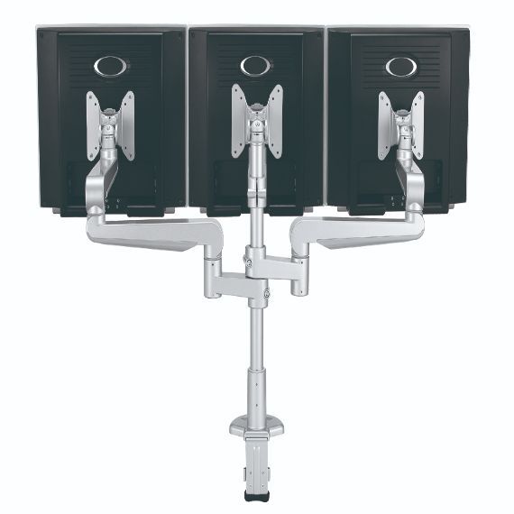 CMS2978S - Ascend Multimount Triple Screen with Desk Clamp