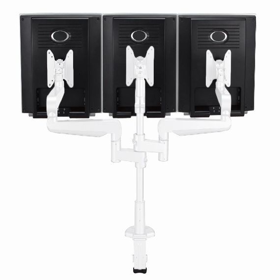 CMS2978W - Ascend Multimount Triple Screen with Desk Clamp
