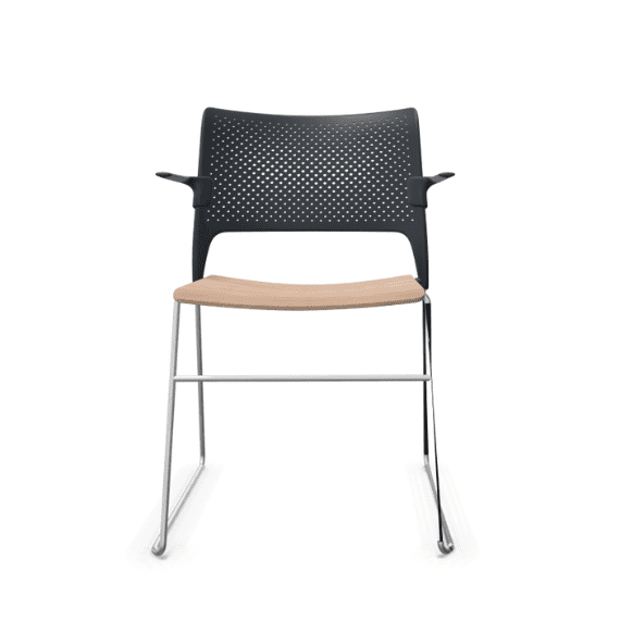 CORS - WSA - Veneer Seat Armchair
