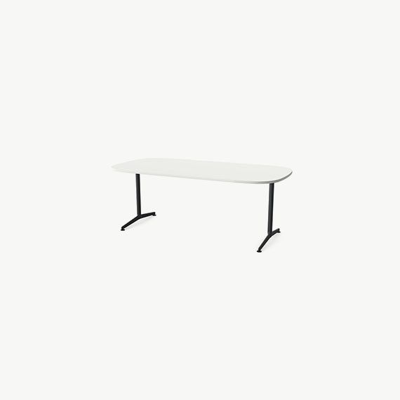 ALP2010SR Ad-Lib Soft Rectangular Meeting Table - 2000mm x 1000mm x 740mm