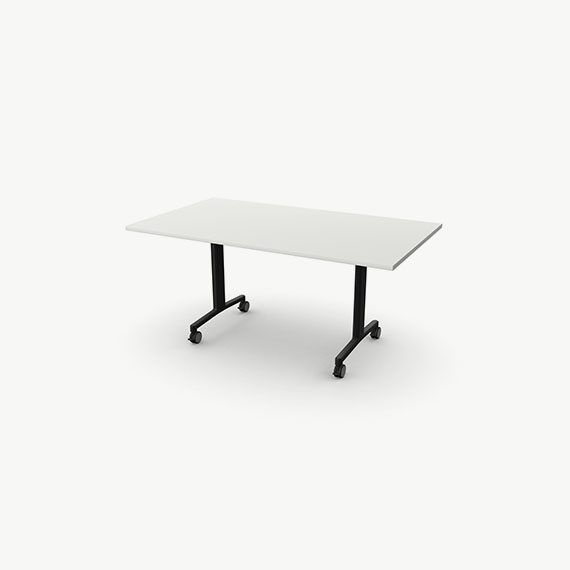 ARI1609RC Array Rectangular Collaborative Table - 1600mm x 900mm - Gas Assisted Lift