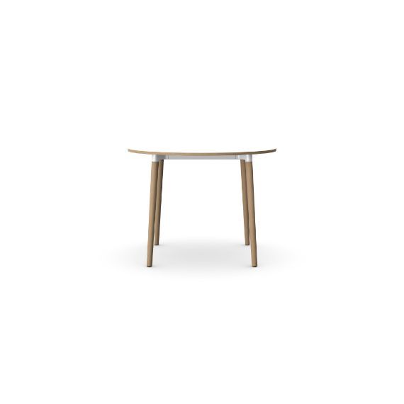 FLK10RD  Folk Round MDF Table - 1000mm x 740mm