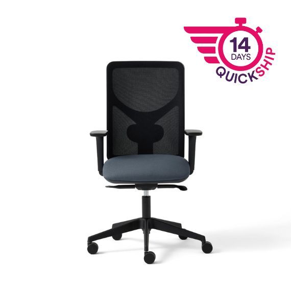 Pluto Plus Mesh Task Chair, Synchronised Mechanism