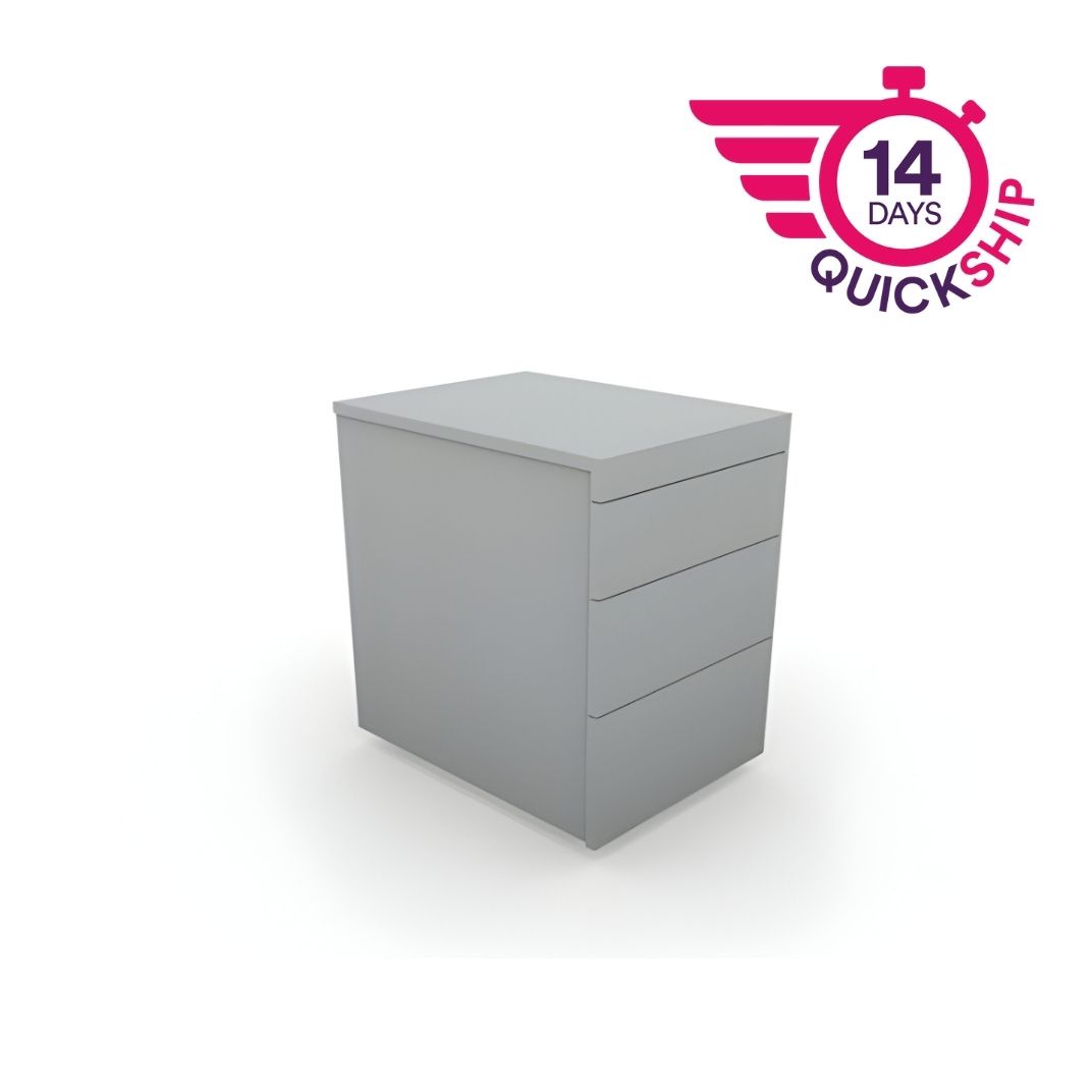 CONMP Pedestal Mobile Locking Bottom Drawer