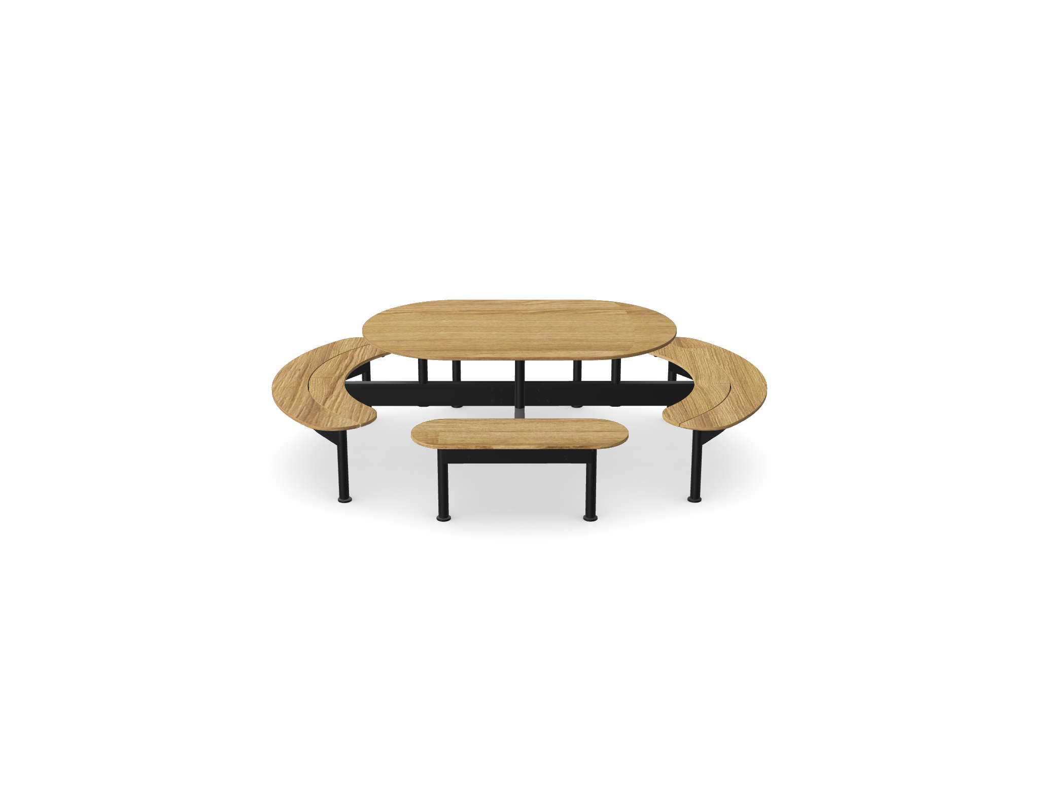 TOMO Tibo Eight Person Mid Oblong Outdoor Table