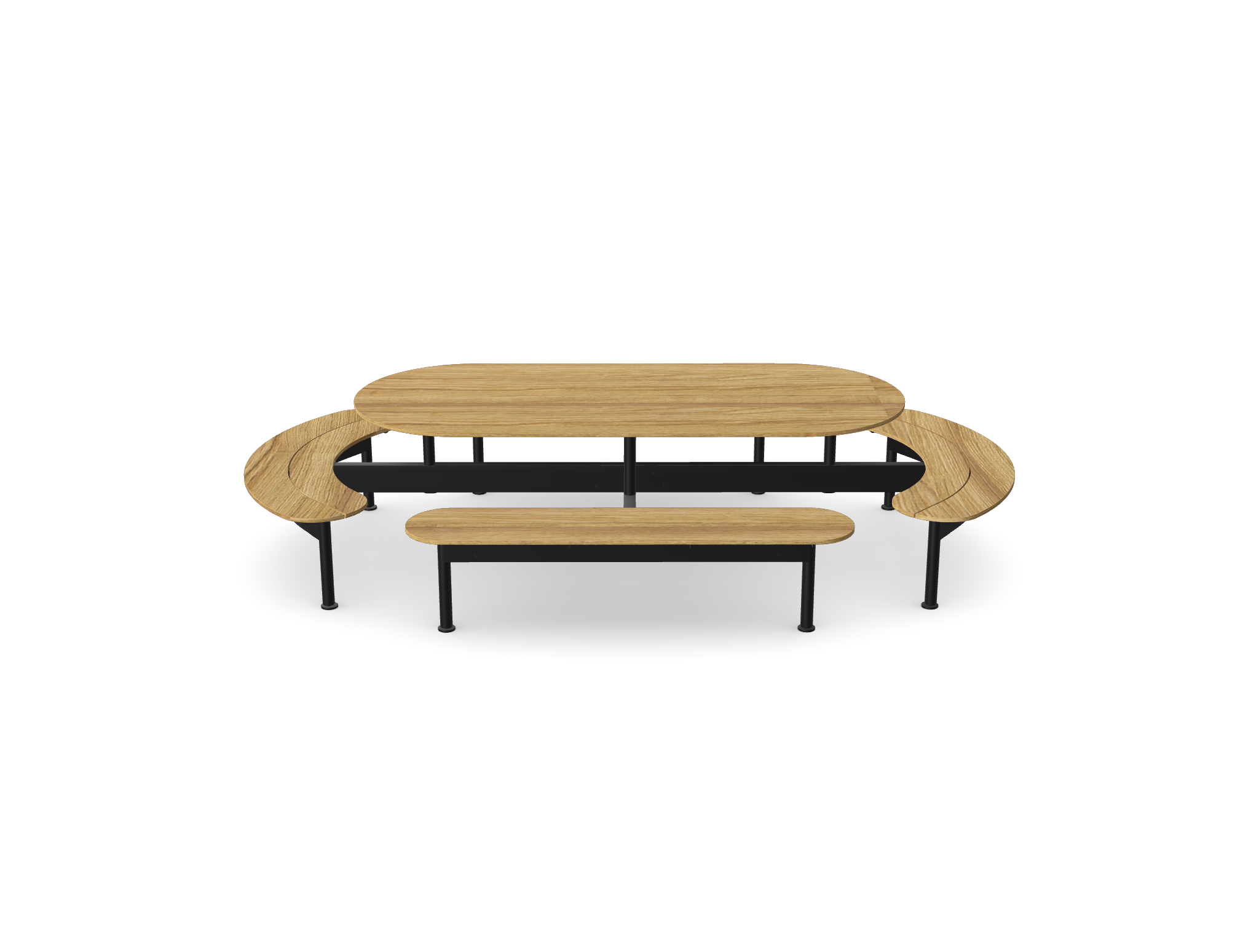 TOLO Tibo Twelve Person Large Oblong Outdoor Table.
