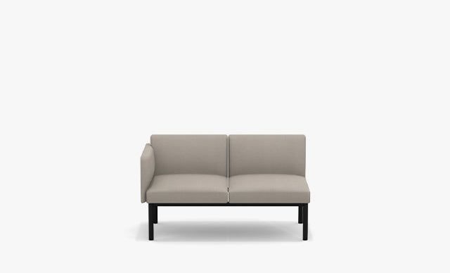 MX02RH Two Seat Sofa With Right Hand Arm