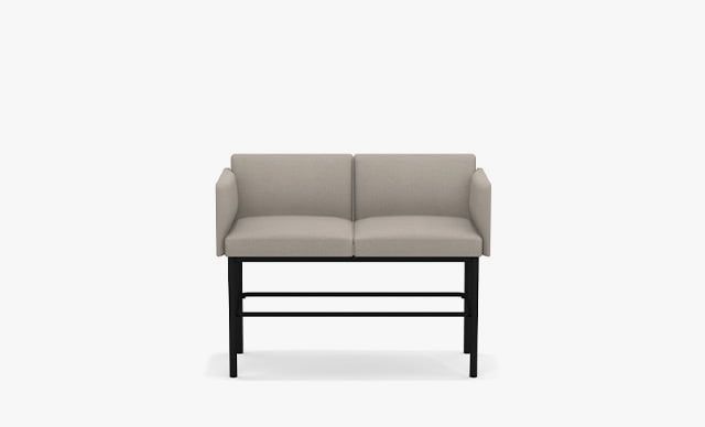 MXH02A High Two Seat Armchair