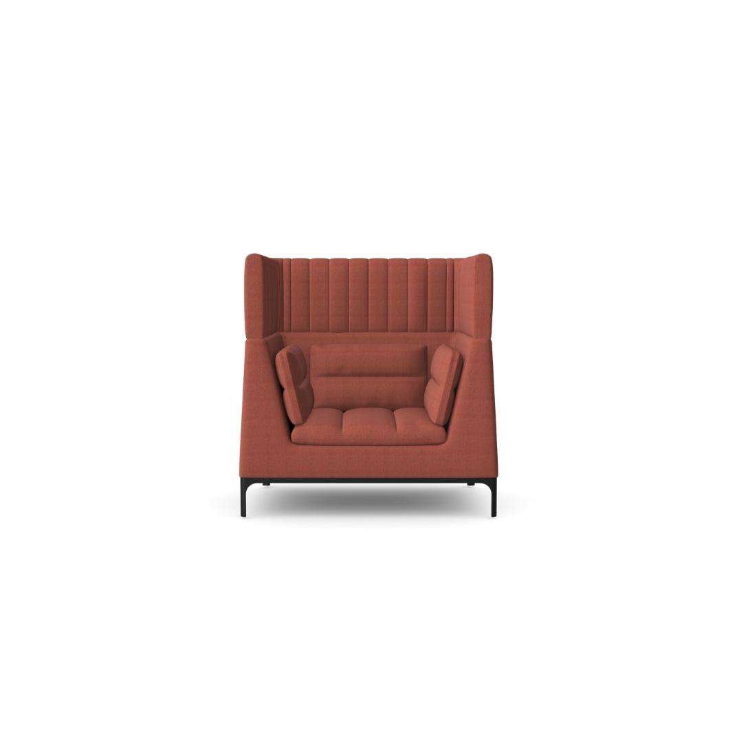 HA102HR Haven Single Seat Arm Chair With Headrest