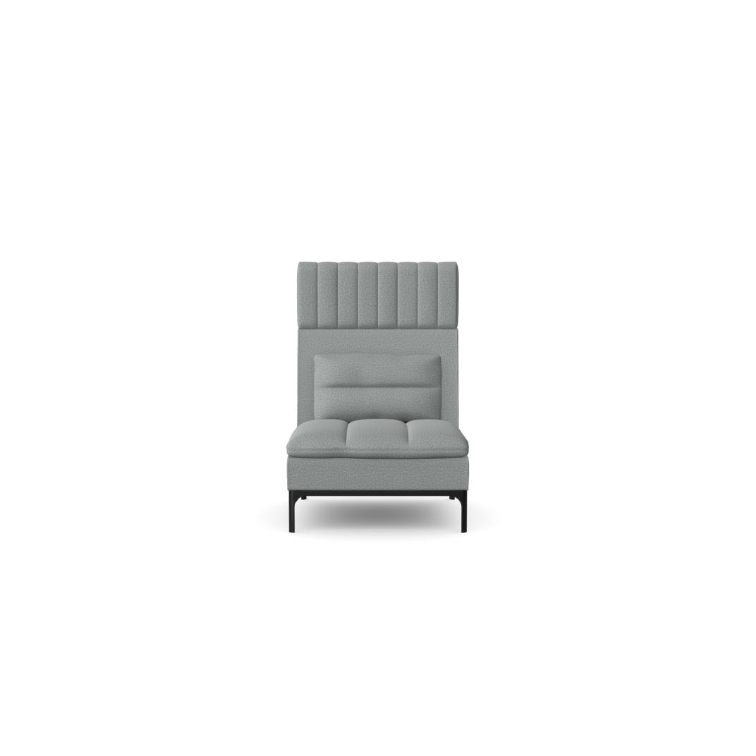 HAM100HR Single Seat Unit With Headrest