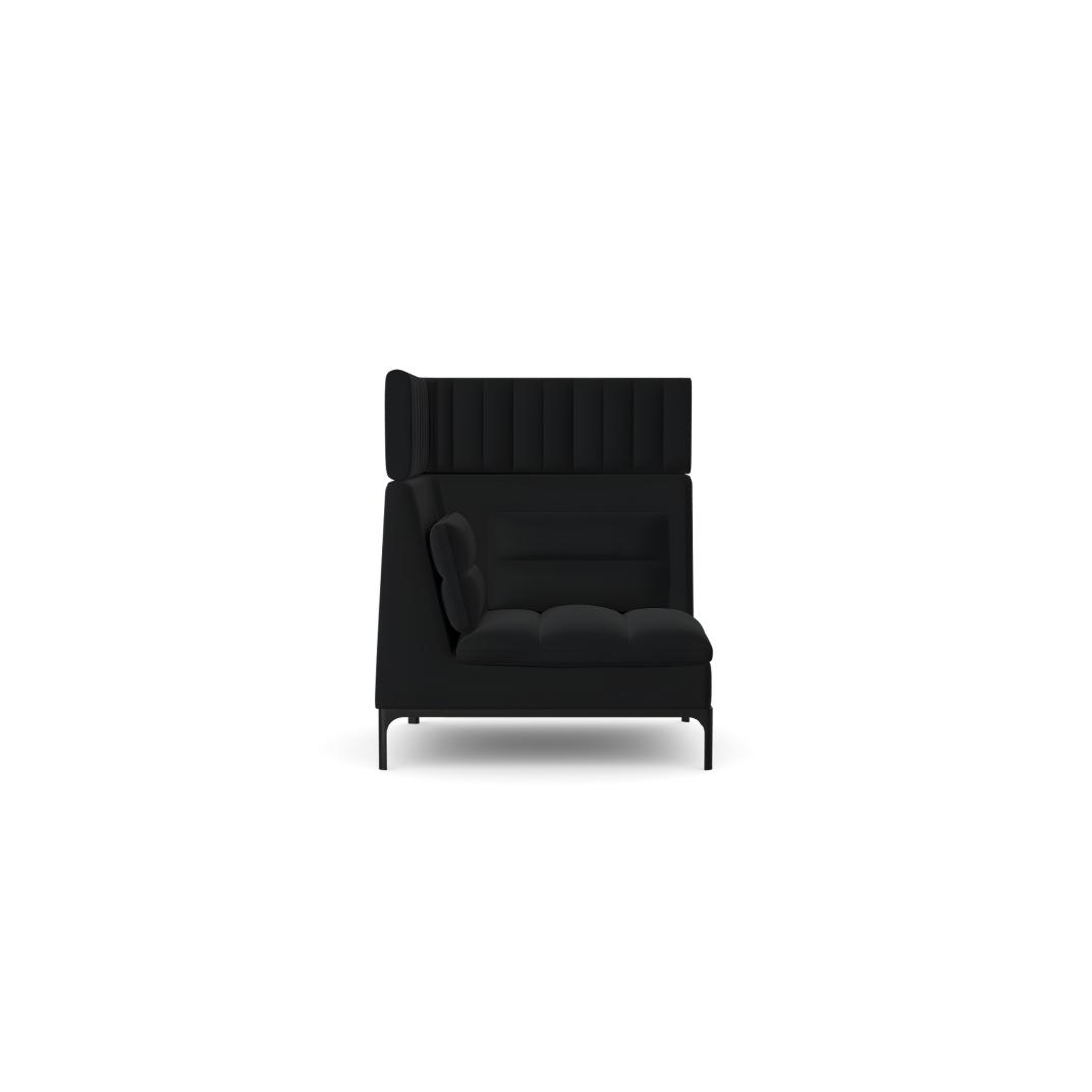 HAM101HRRH Haven Single Seat Right Hand Corner Unit With Headrest
