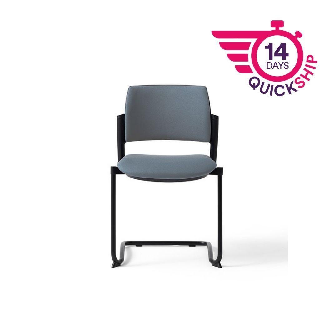 Kyos Cantilever Fully Upholstered Chair
