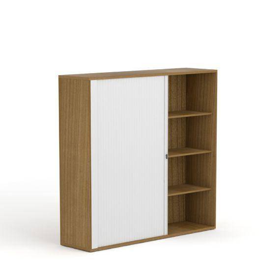 MSF12-16-ST Desk End Tambour Unit
